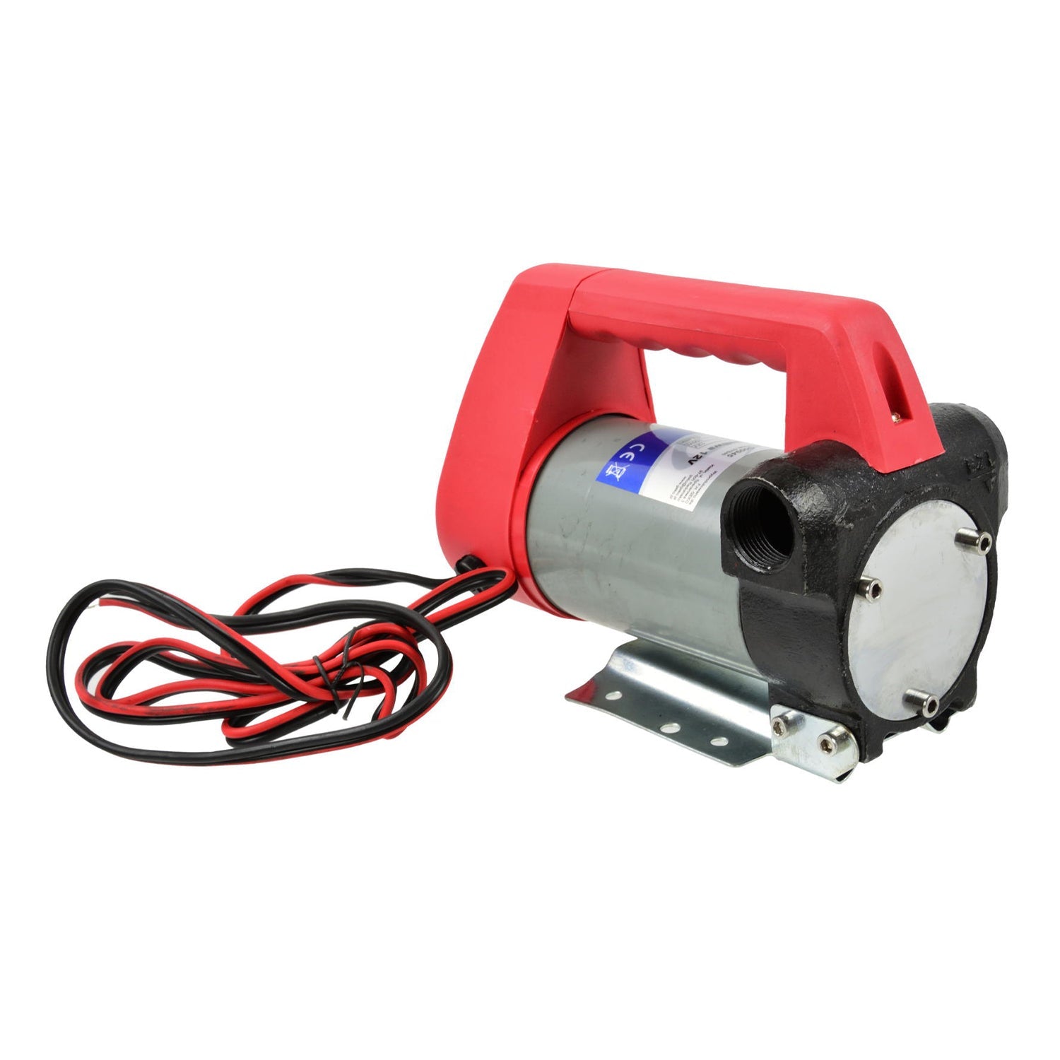 Pompa autoadescante per trasferimento diesel gasolio 12 v 155w 40 l/min, pompa di travaso Geko