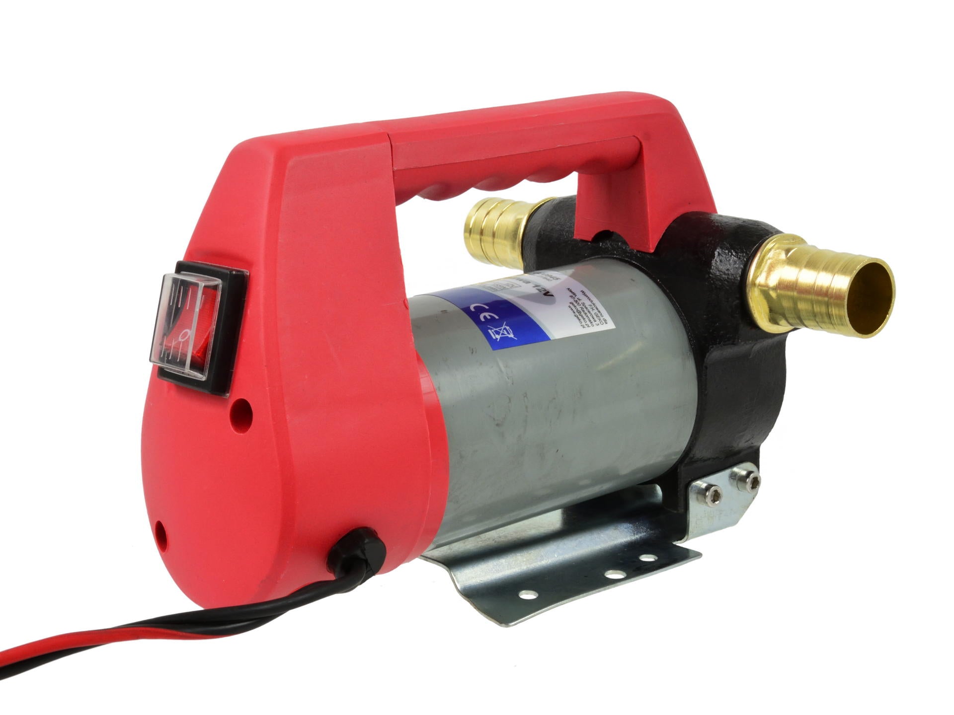 Pompa autoadescante per trasferimento diesel gasolio 12 v 155w 40 l/min, pompa di travaso Geko