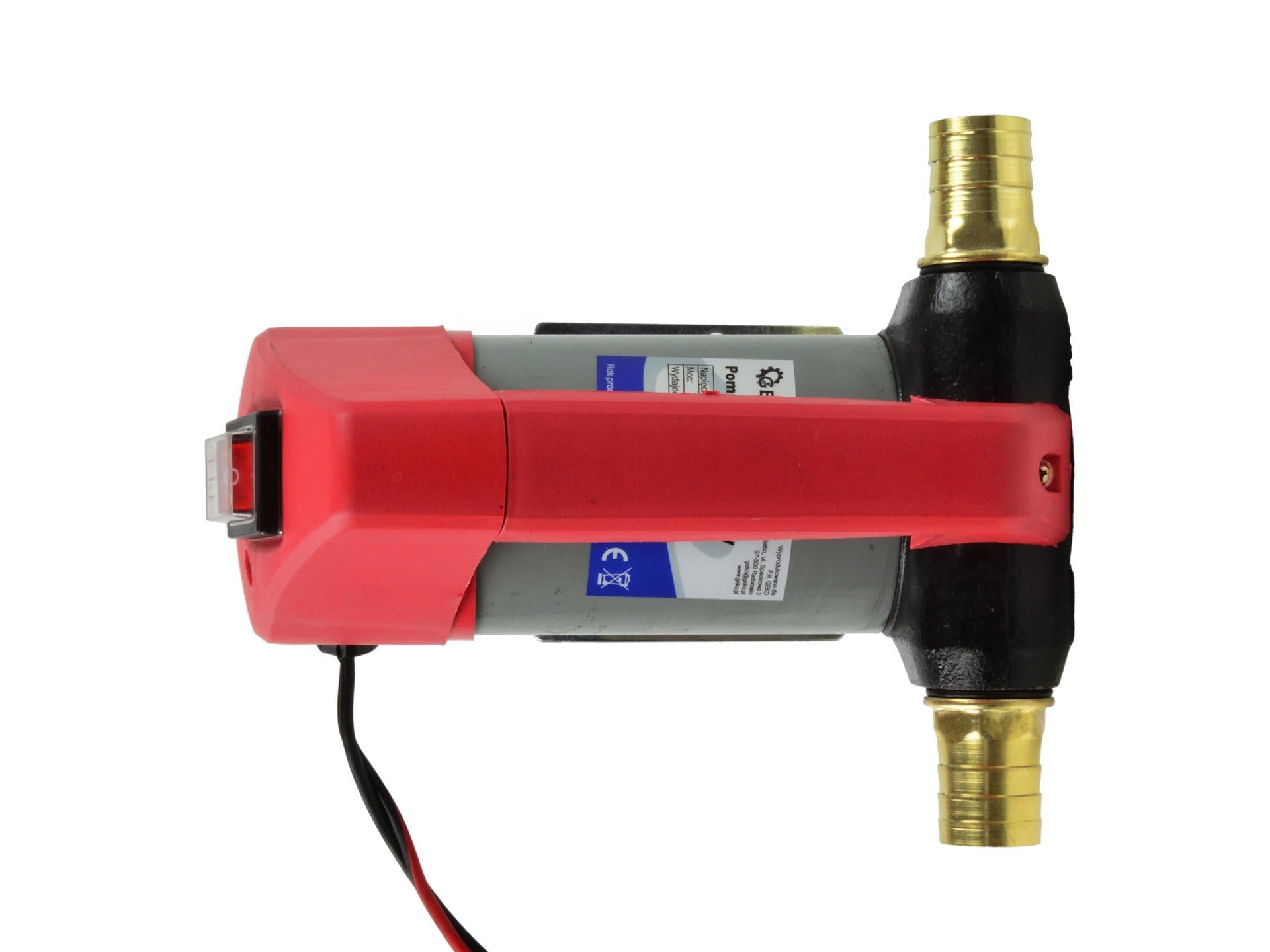 Pompa autoadescante per trasferimento diesel gasolio 12 v 155w 40 l/min, pompa di travaso Geko