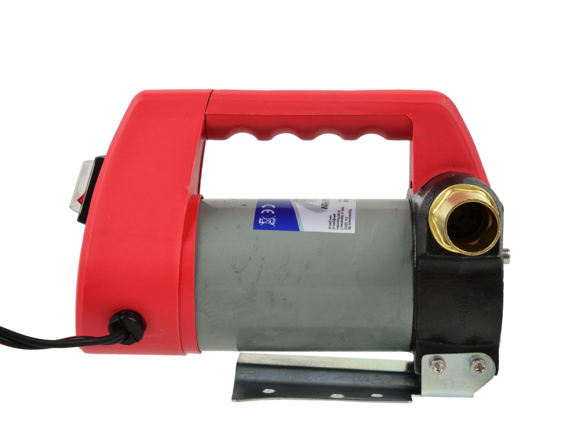 Pompa autoadescante per trasferimento diesel gasolio 12 v 155w 40 l/min, pompa di travaso Geko