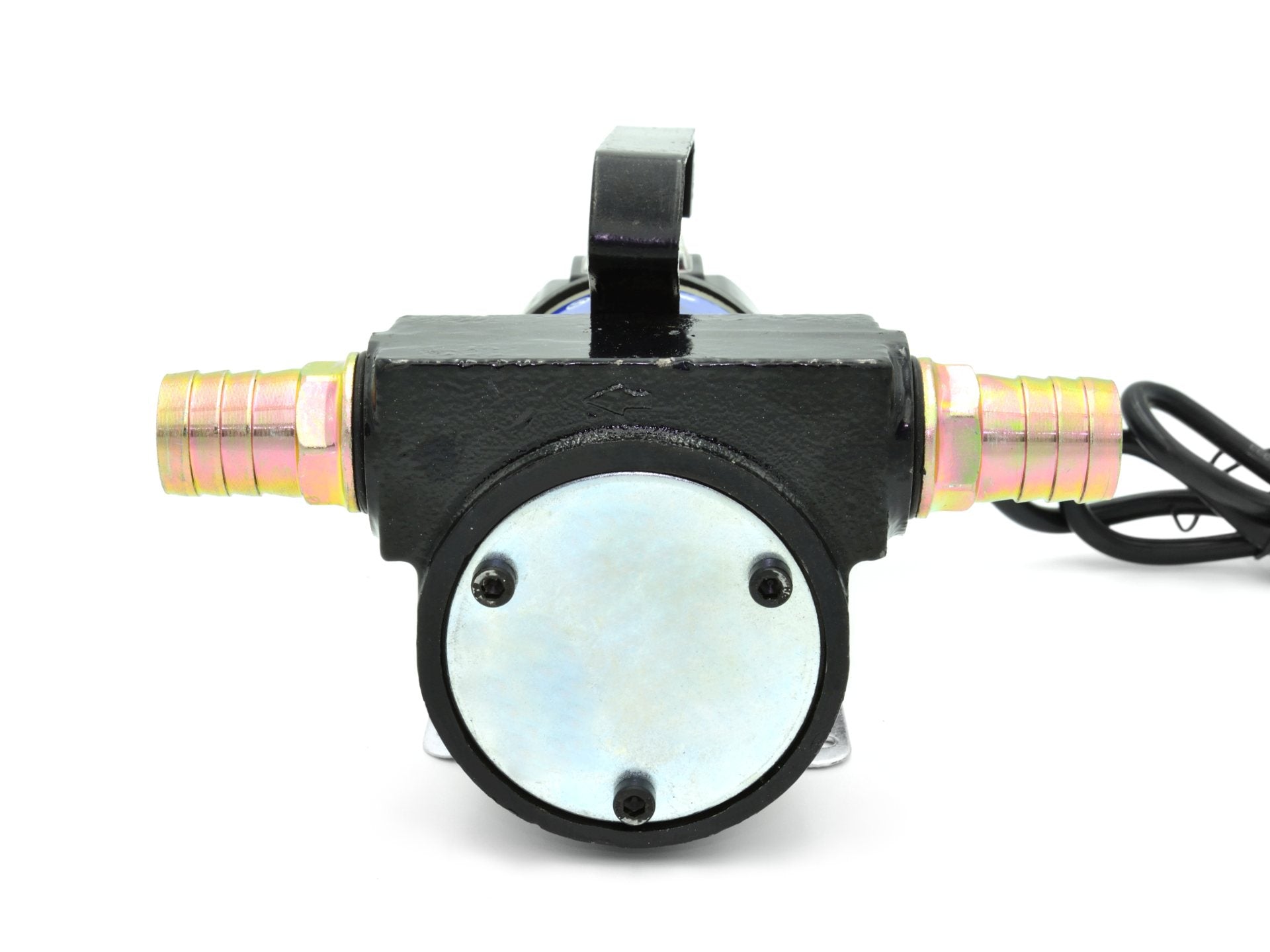 Pompa travaso gasolio 50l/min, pompa elettrica, per olio combustibile con ugello, 2x tubo, pompa gasolio con filtro diesel - elettrica 230V per travaso olio carburante e rifornimento