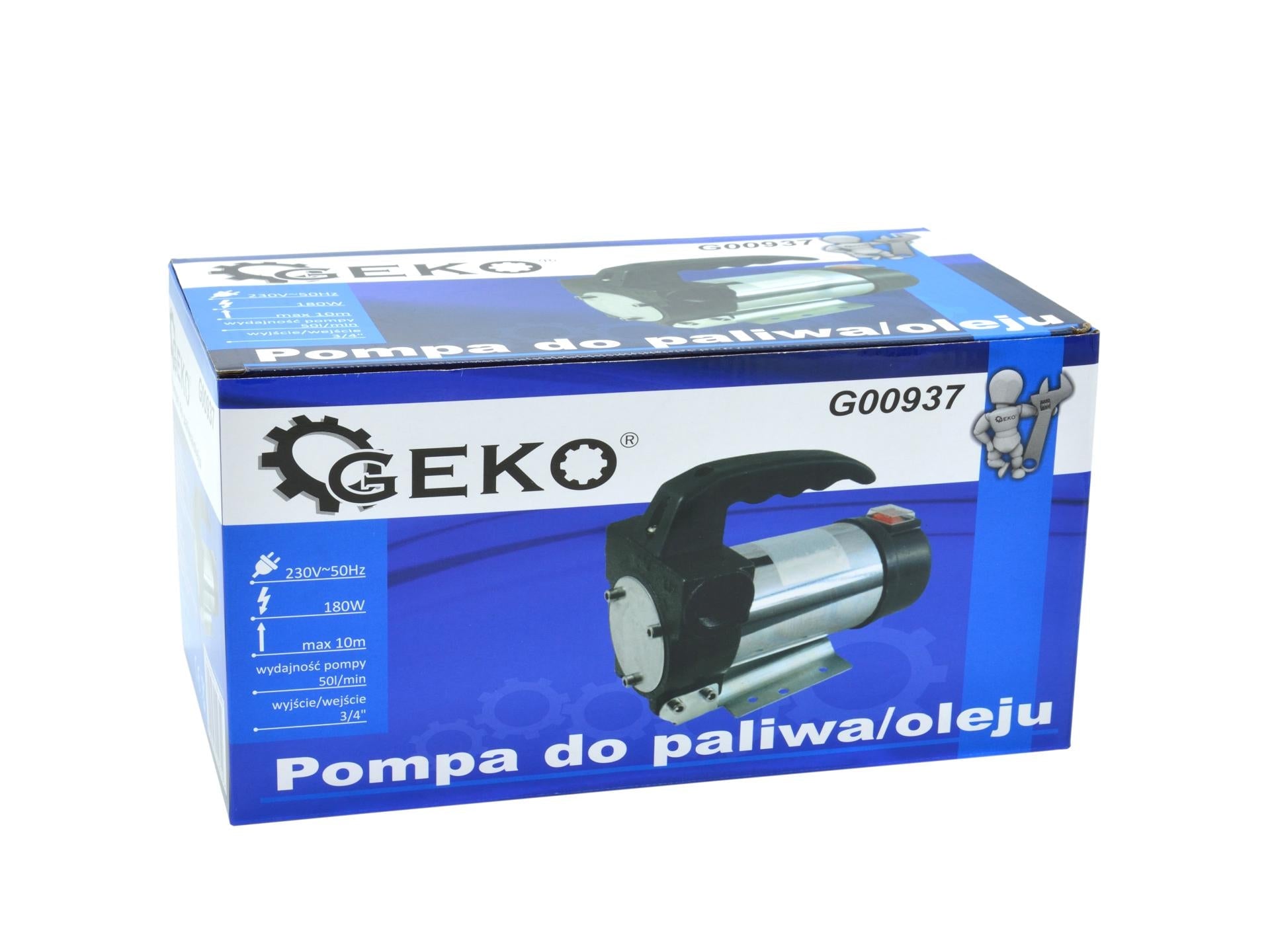 Pompa travaso gasolio 50l/min, pompa elettrica, per olio combustibile con ugello, 2x tubo, pompa gasolio con filtro diesel - elettrica 230V per travaso olio carburante e rifornimento