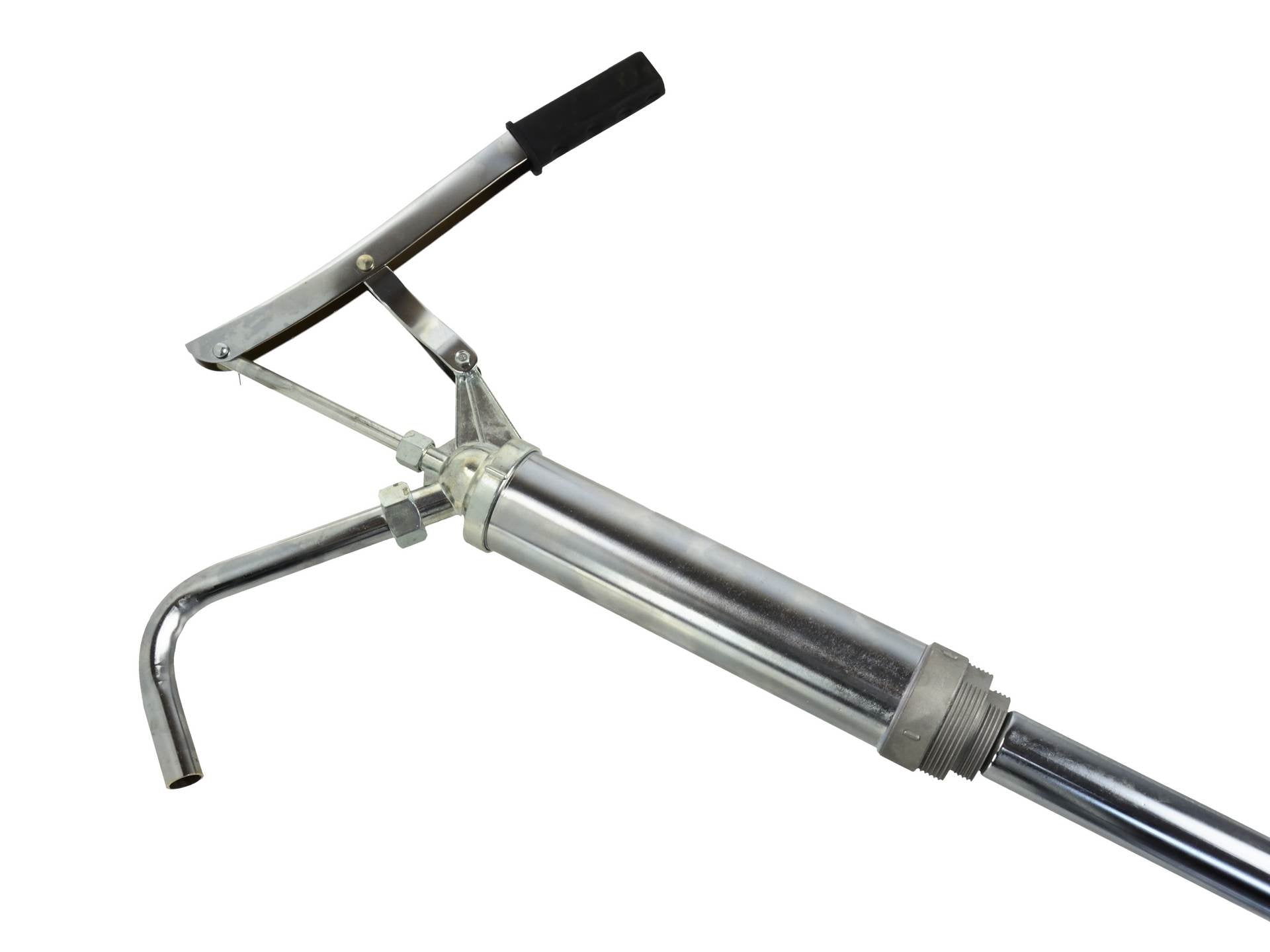 Pompa manuale per olio fusti da 60-220l pompa a mano con leva e tubo retrattile