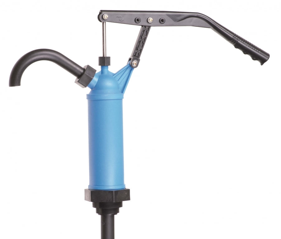 Pompa a leva per fusti d'olio manuale, portata 20 l/min, a barile ,a leva, per travaso,per l'estrazione di gasolio,olio lubrificante, 60-200 litri modello 2