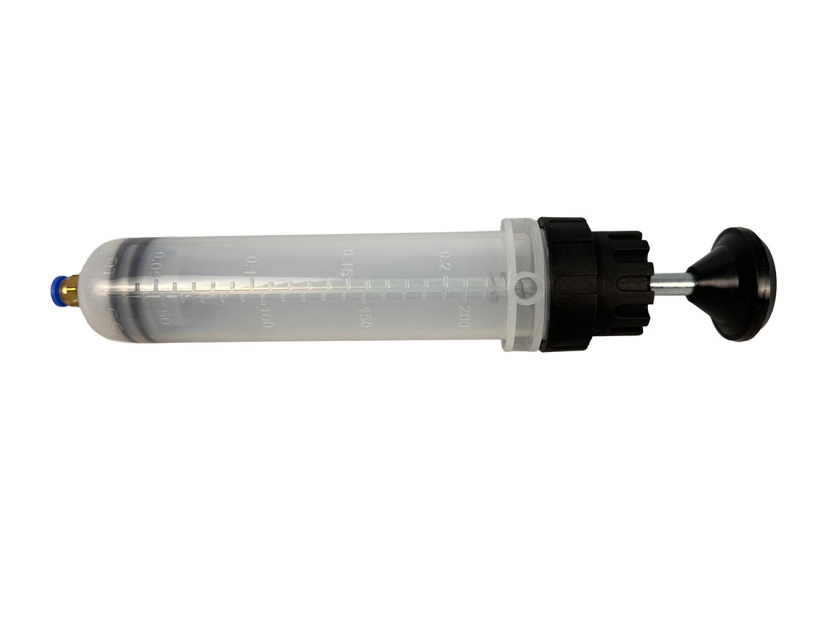 Pompa manuale per trasferimento liquidi, siringa cambio aspirazione, travaso, 200 ml