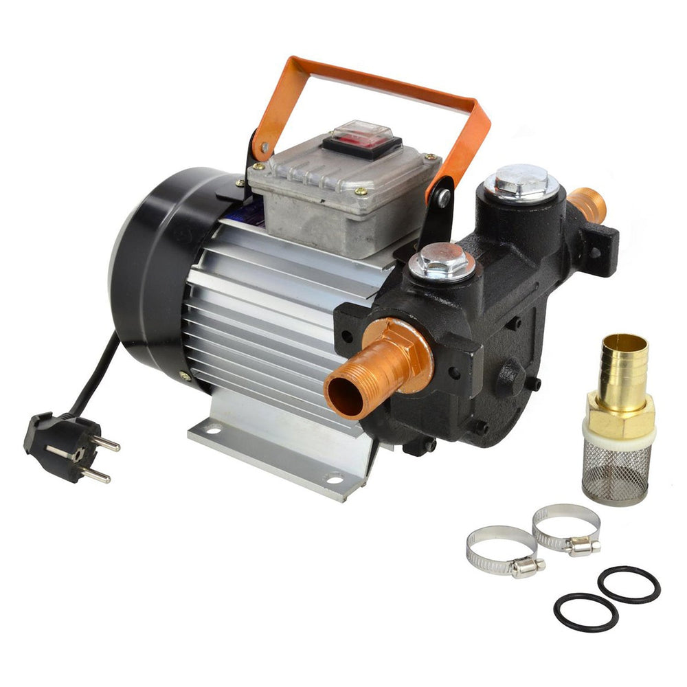 Pompa elettrica per travaso  e aspirazione carburante, di trasferimento olio combustibile,  30l/min, 230v 550w Geko