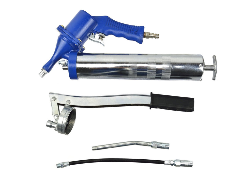 Pompa ingrassatrice pneumatica manuale 500 ml ,ingrassatore a leva,cartuccia grasso, Geko