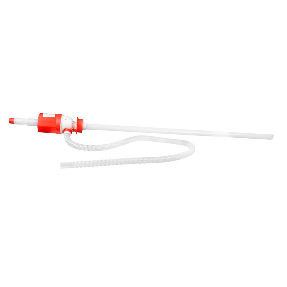 Pompa per fusti d'olio manuale, portata 10 l/min, a barile, per l'estrazione di gasolio lubrificante, travaso liquidi, 60-205 litri