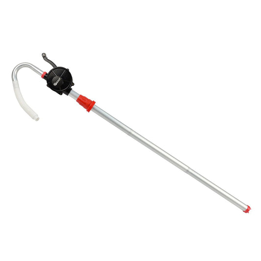 Pompa per fusti d'olio manuale, girevole, portata 25 l/min, a barile per l'estrazione di gasolio lubrificante, travaso, per fino a 210 litri, WS-25 Profi Geko