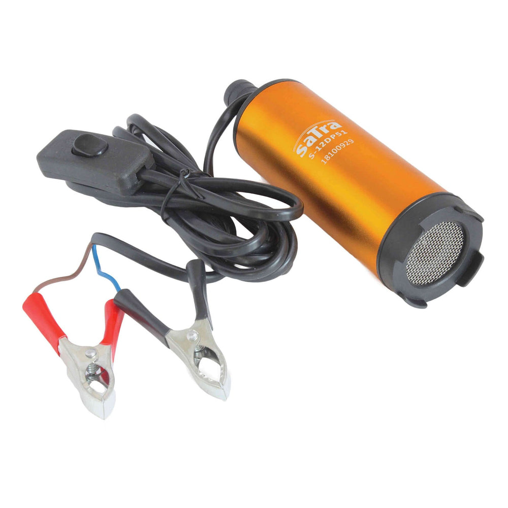 Pompa sommersa per trasferimento gasolio e liquidi, sommergibile, per pompaggio di acqua diesel 12 V 60 W