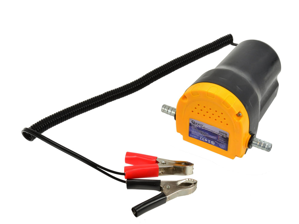 Pompa travaso olio e gasolio, 12v, portata 1, 5 l/min, elettrica per olio combustibile, con filtro diesel per trasferimento carburante e rifornimento