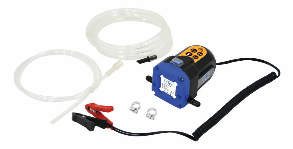 Pompa travaso olio e gasolio, 12v, portata 1.5 l/min, elettrica 80w per olio combustibile, per trasferimento carburante e rifornimento
