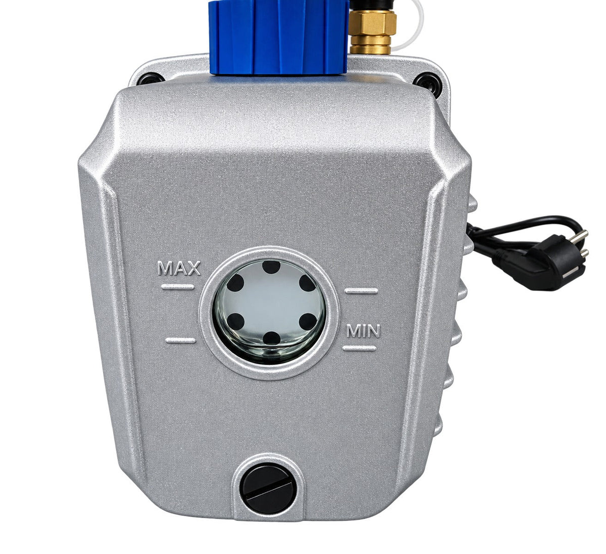 Set-kit pompa vuoto per condizionatori con manometri per HVAC/auto AC, ricarica aria condizionata per R134a, R22, R12 R502 refrigeranti,  70l/min a 2 vie, Gebo Tools