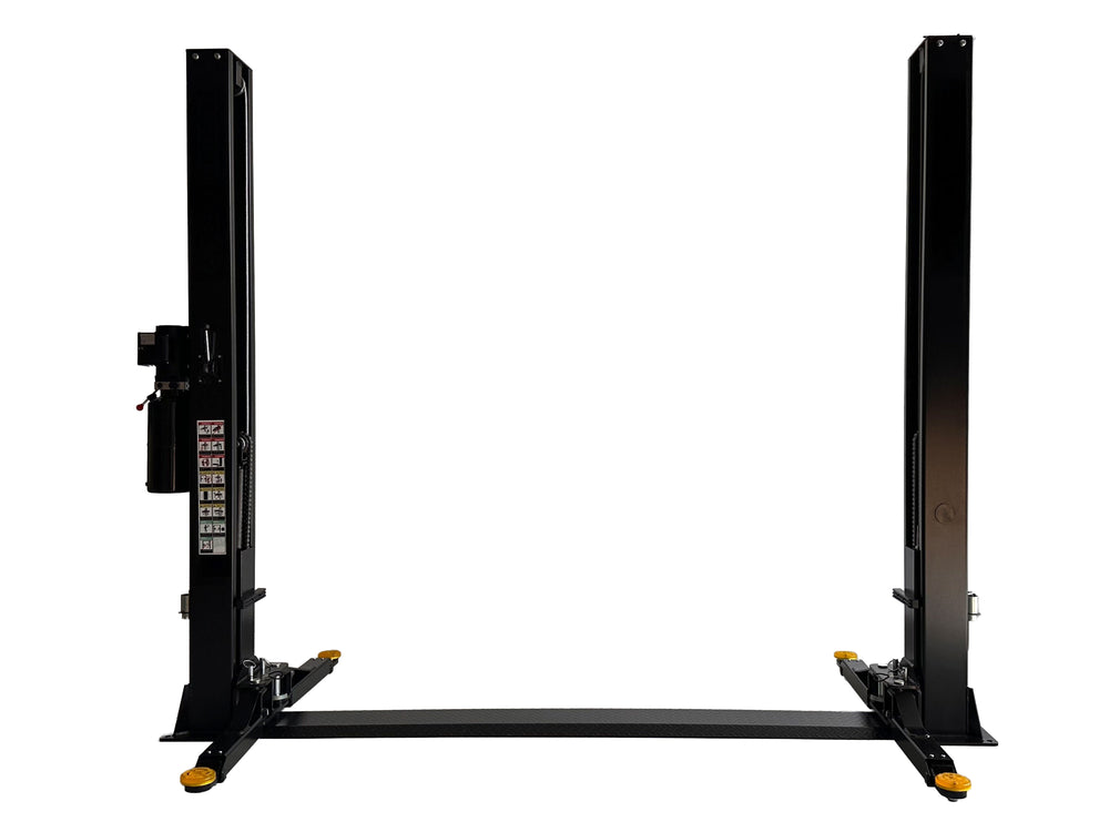 Ponte sollevatore auto a 2 colonne, portata 4000 kg, 230v, idraulico, sblocco manuale elettroidraulico