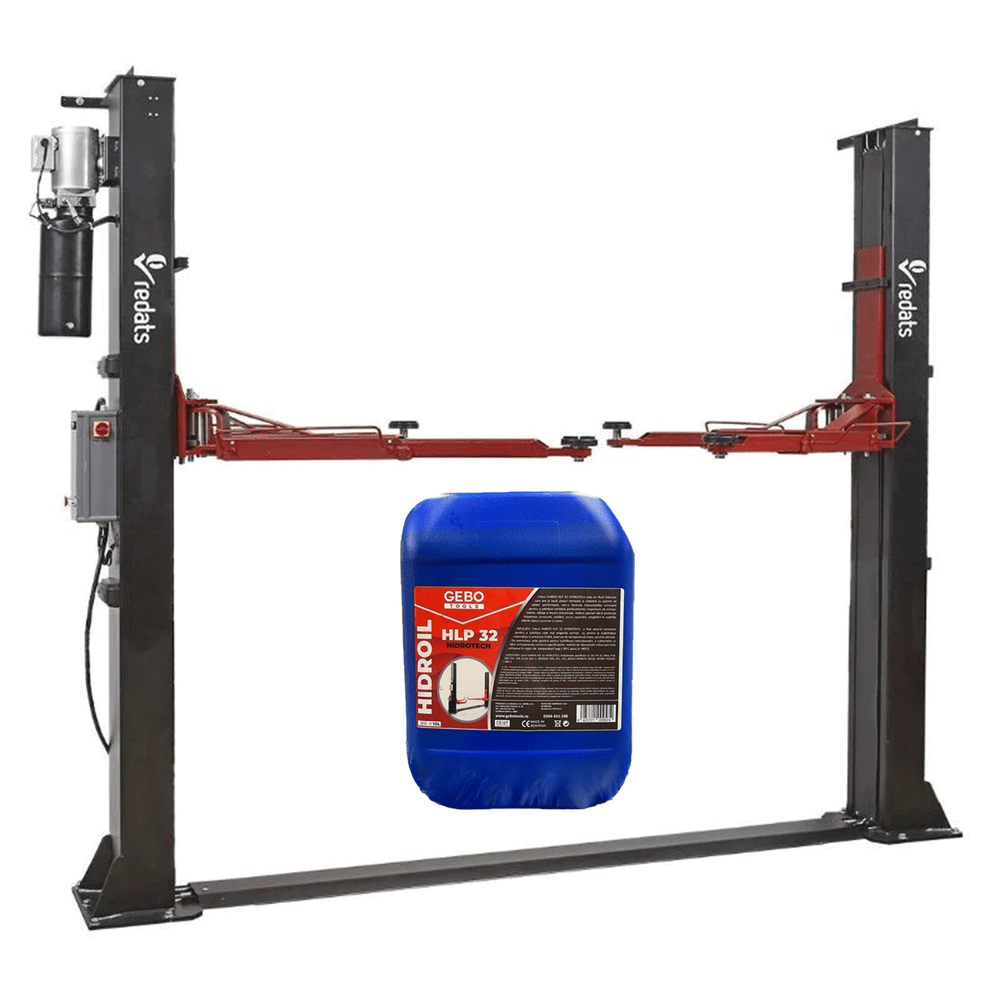 Ponte sollevatore auto a 2 colonne, portata 4000 kg, 380v, idraulico , sblocco automatico, olio gratis incluso Redats Polonia