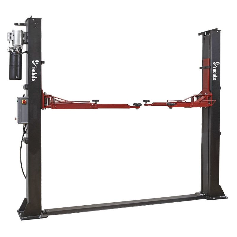 Ponte sollevatore auto a 2 colonne, portata 4000 kg, 380v, idraulico , sblocco automatico, olio gratis incluso Redats Polonia