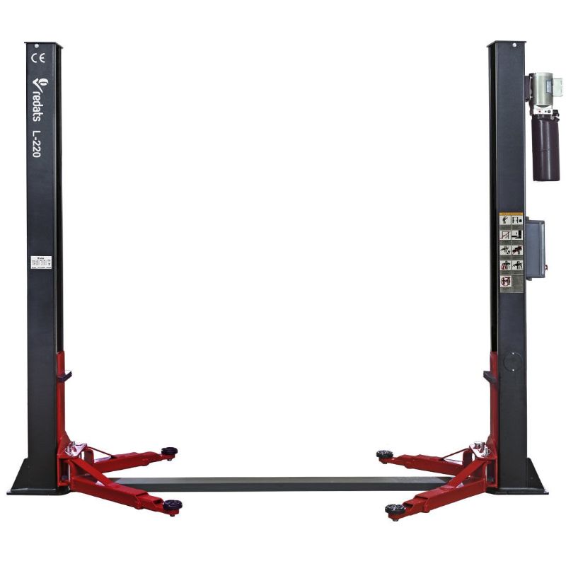 Ponte sollevatore auto a 2 colonne, portata 4000 kg, 380v, idraulico , sblocco automatico, olio gratis incluso Redats Polonia