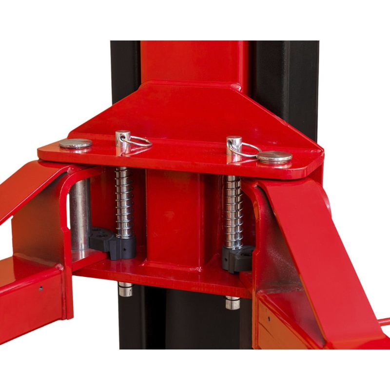 Ponte sollevatore auto a 2 colonne, portata 4000 kg, 380v, con telaio, sblocco automatico elettroidraulico