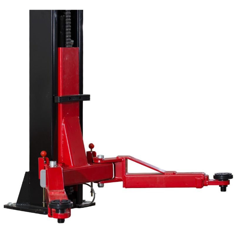 Ponte sollevatore auto a 2 colonne, portata 4000 kg, idraulico,con traversa superiore, sblocco manuale ,olio gratis incluso