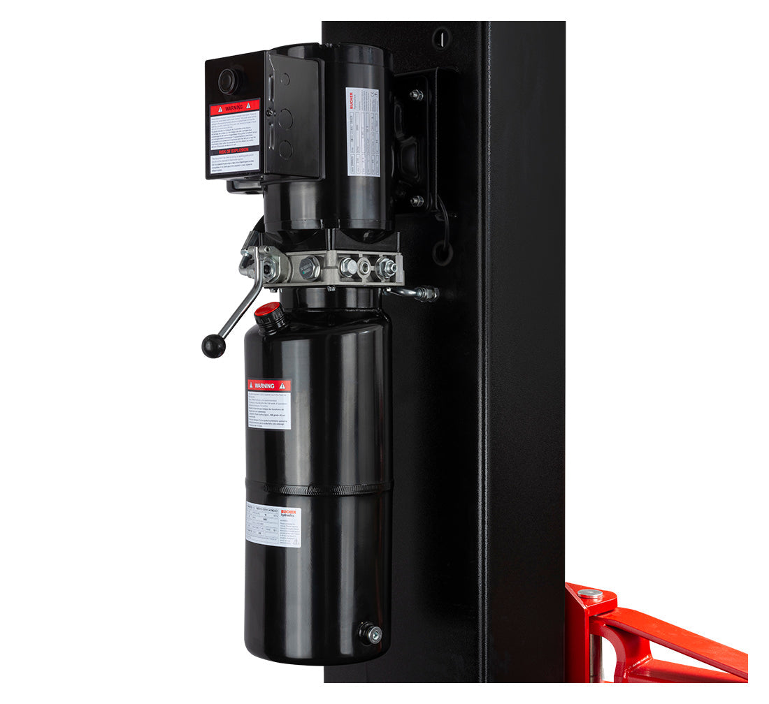 Ponte sollevatore auto a 2 colonne, portata 4200 kg, 230v, idraulico, sblocco manuale elttroidraulico, Redats