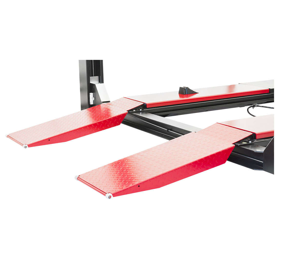 Ponte sollevatore auto a 4 colonne, portata 4000 kg,380v, con cric da fossa