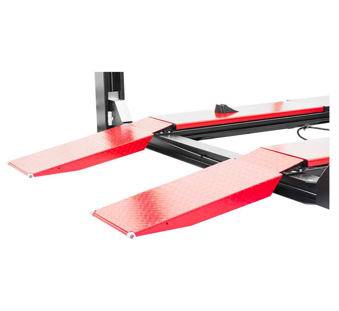Ponte sollevatore elettroidraulico a 4 colonne, portata 5500 kg,380v, con cric da fossa