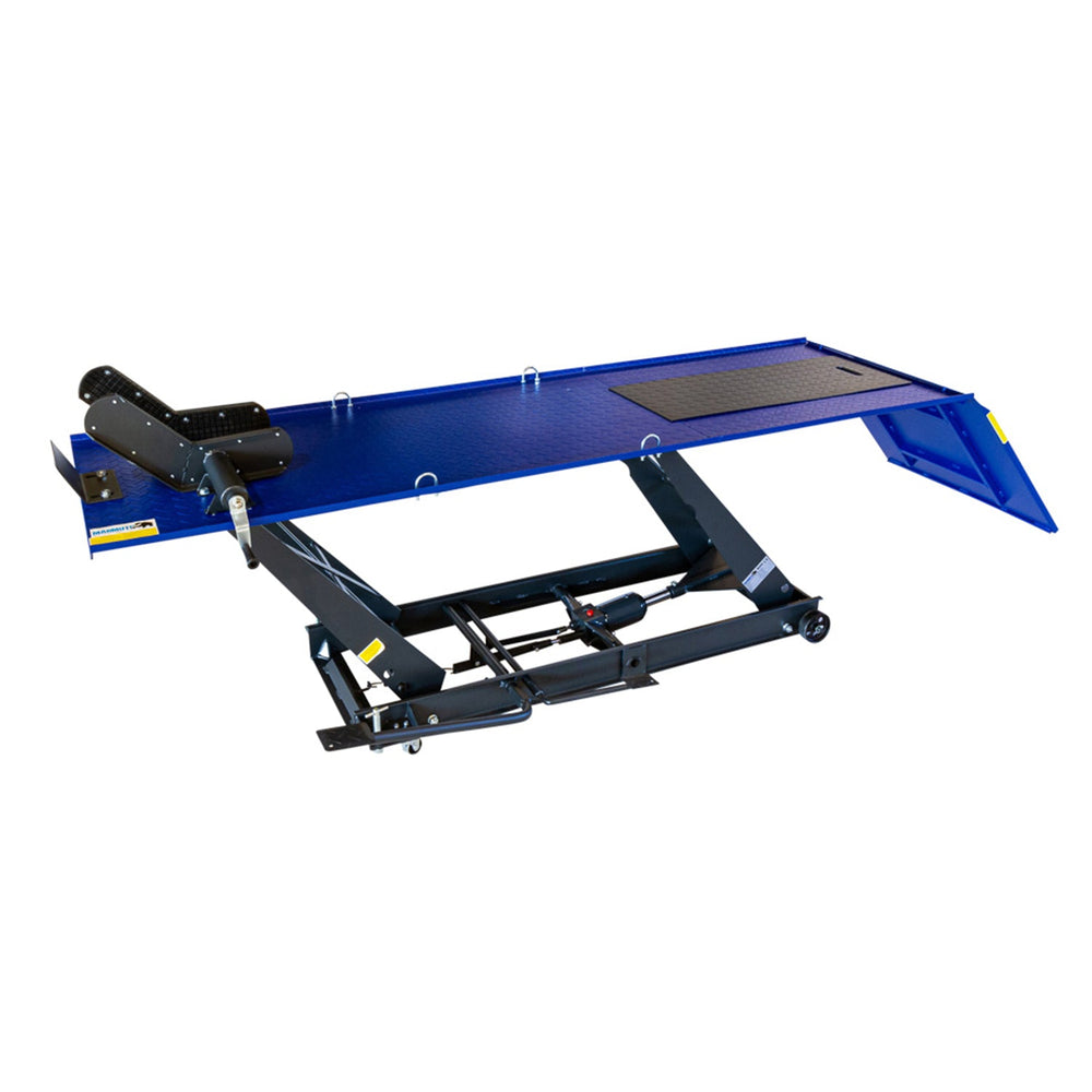 Ponte sollevatore idraulico per motocicli scooter 450 kg, piattaforma sollevatrice Mammuth