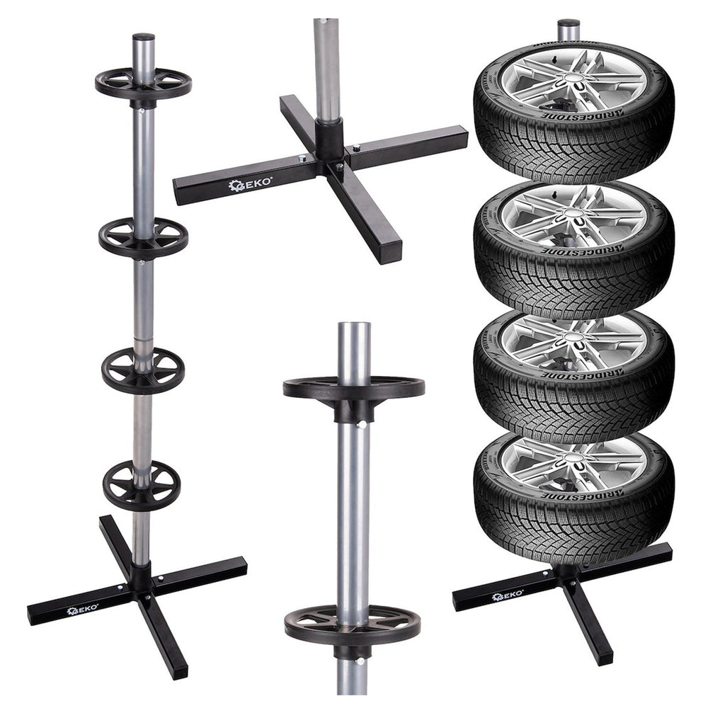 Porta pneumatici per un set da 4 pezzi Geko