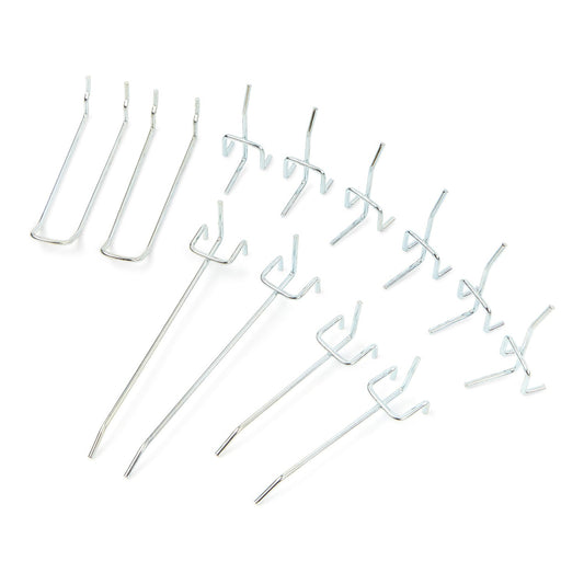 Set-kit 12 ganci per pannello utensili 30 mm