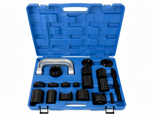 Kit estrattore di snodi e testine sterzo,21 pezzi Gebo Tools