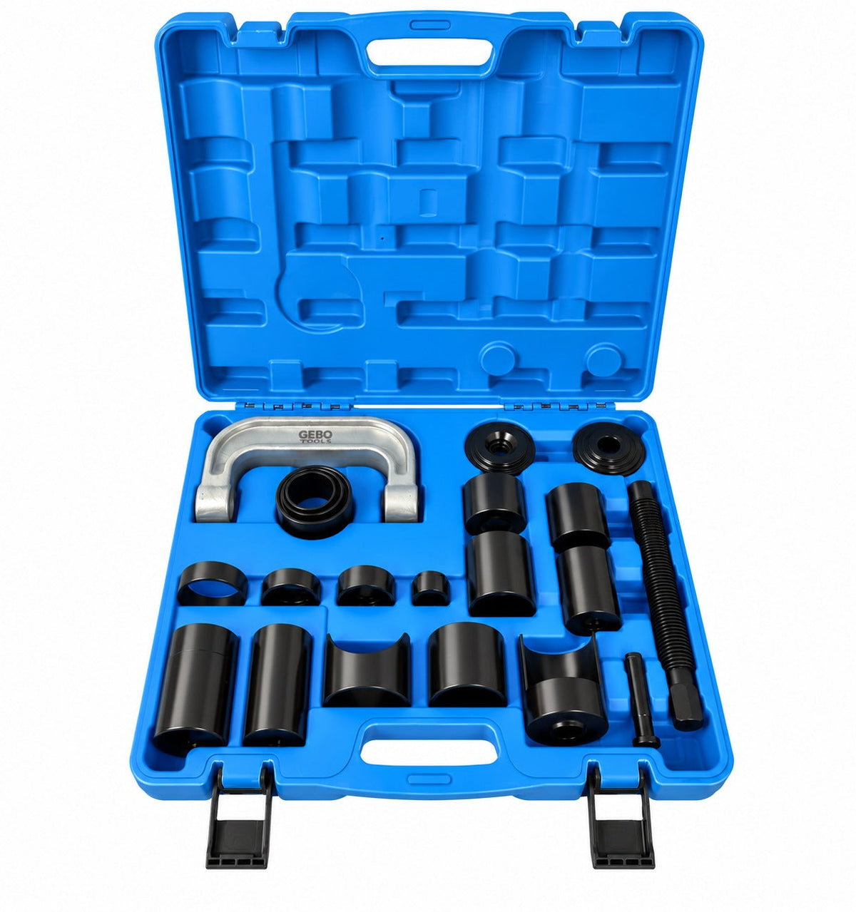 Kit estrattore di snodi e testine sterzo,21 pezzi Gebo Tools