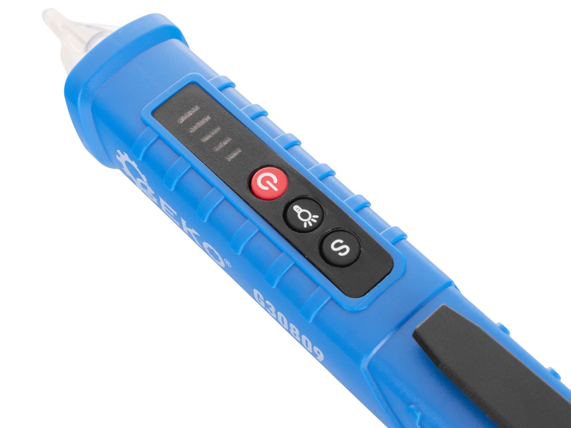 Tester di tensione AC 12-1000v, cercafase senza contatto,penna rilevatore di corrente con display LCD, torcia LED, allarme sonoro