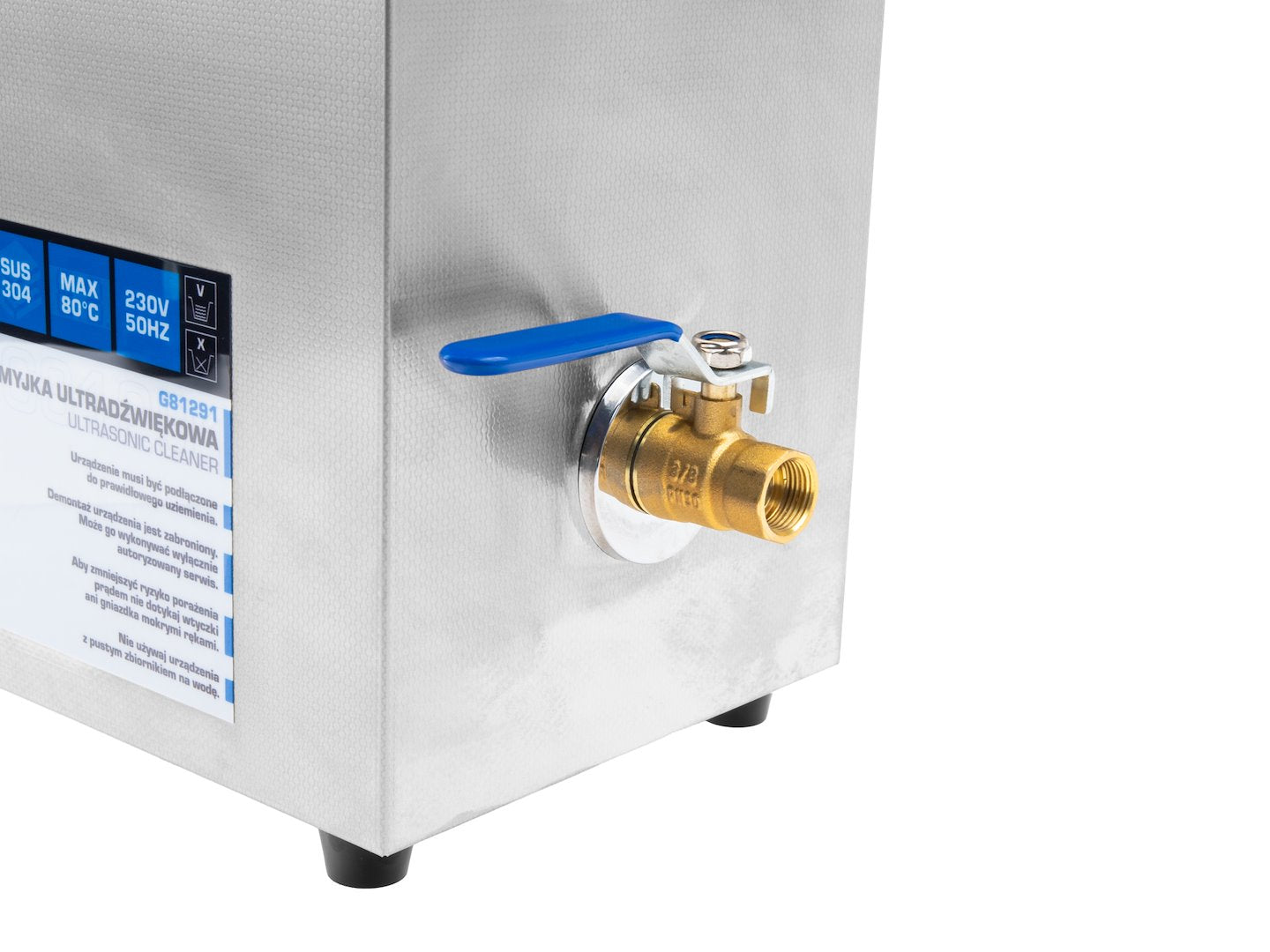 Pulitore a ultrasuoni professionale in acciaio inossidabile, potente macchina di pulizia ad ultrasuoni a frequenza di 40 khz, digitale professionale con timer, 6 litri 180 W Geko