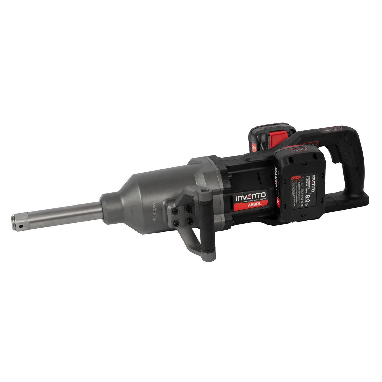 Avvitatore a impulsi elettronico per camion e attrezzature pesanti con 4 batterie 8 Ah coppia massima 4000 Nm