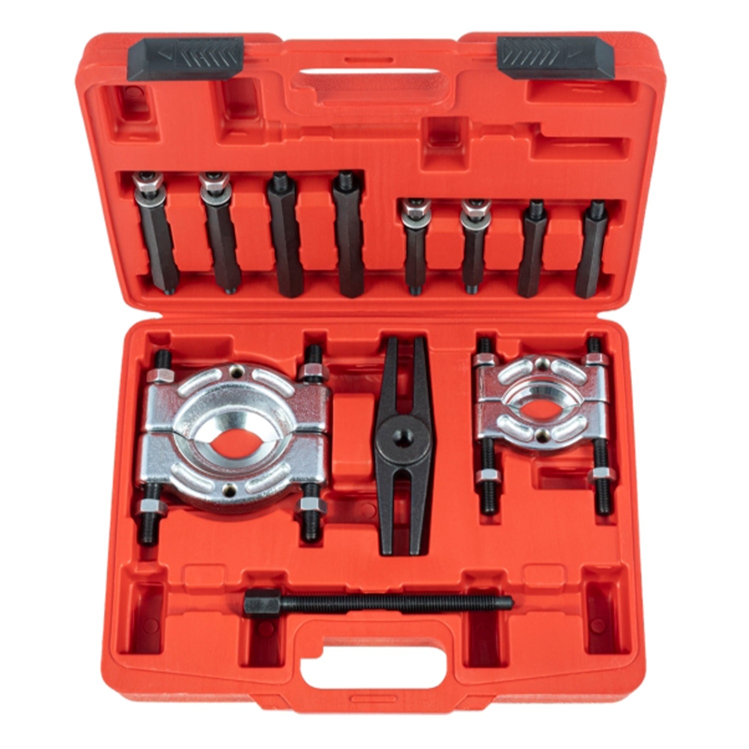 Set di estrattori per cuscinetti, kit separatore per estrattore per cuscinetti, strumento di rimozione per lo smontaggio dei cuscinetti, Ø30–75 mm