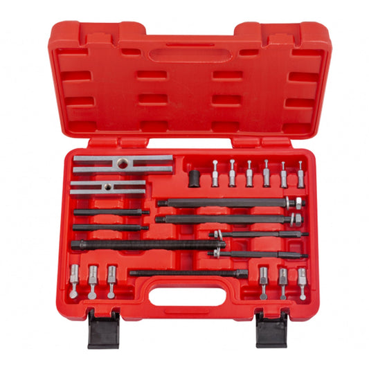 Set di estrattori per cuscinetti, kit separatore per estrattore per cuscinetti, strumento di rimozione per lo smontaggio dei cuscinetti, 5–12,5 mm 25 pezzi