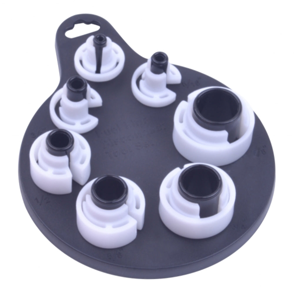 Set di strumenti di disconnessione della linea del carburante AC dell'automobile, compressore di ricambio, strumenti di riparazione automatica del tubo dell'aria condizionata, strumenti per scollegare la linea del carburante, 7 pezzi
