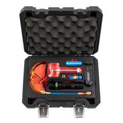 Set di torcia UV per rilevamento perdite con accessori, per condizionatori, kit rilevatore di perdite AC accurato per aria, per auto, condizionatore d'aria, torcia elettrica, occhiali protettivi fluorescenti