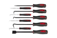 Set pezzi raschietti e ganci per guarnizioni scalpelli e uncini, rimozione paraolio cacciavite paraolio universale ago & hook-scraper set gancio guarnizione smontaggio montaggio ganci strumento