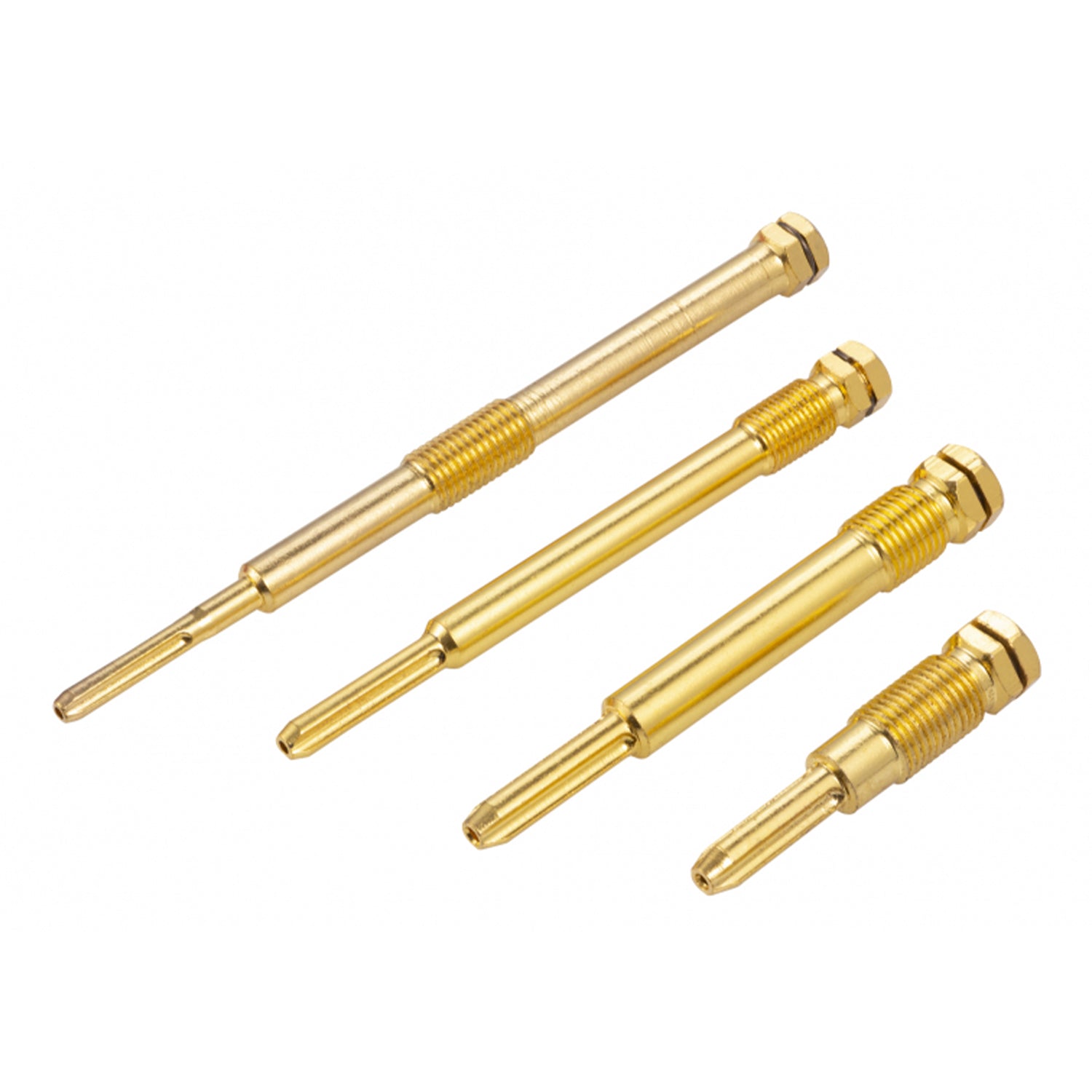 Set 4 pezzi alesatori per candelette, alesatore per candelette