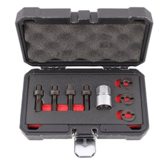 Set per riparazione dei filetti di prigionieri e dadi ruota, kit di riparazione filetti per perni e dadi delle ruote, M12 e M14