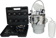 Spurgo freni auto e spurgo liquido freni con adattatori universale, pompa per spurgo multimarca, dispositivo per spurgo sistema dei freni