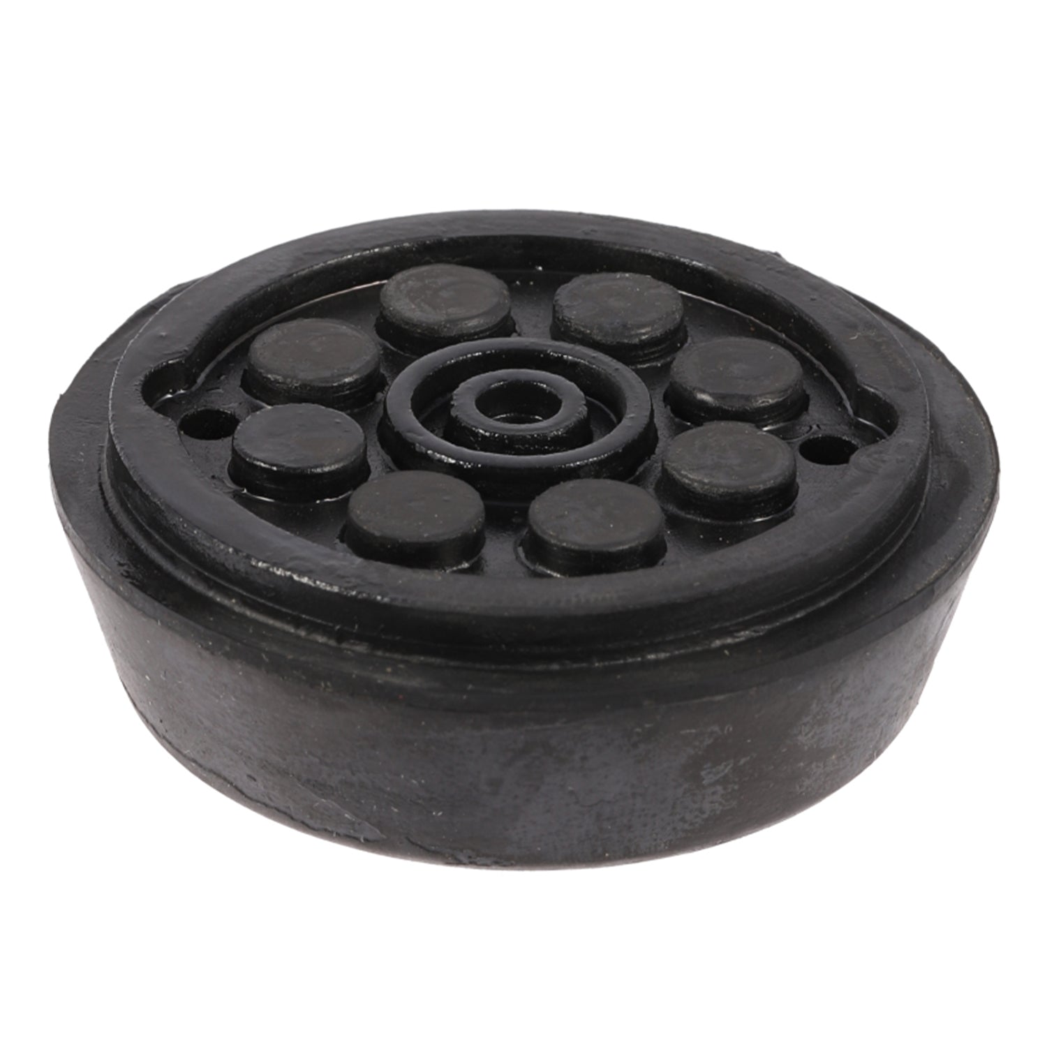 Tampone in gomma per cric con scanalatura – antiscivolo idraulico auto – adattatore resistente 45 mm
