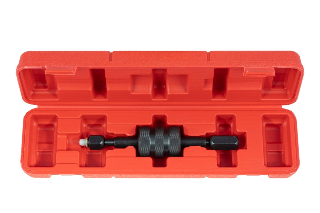 Strumento estrattore iniettori diesel con adattatori filetto M8, M12, M14