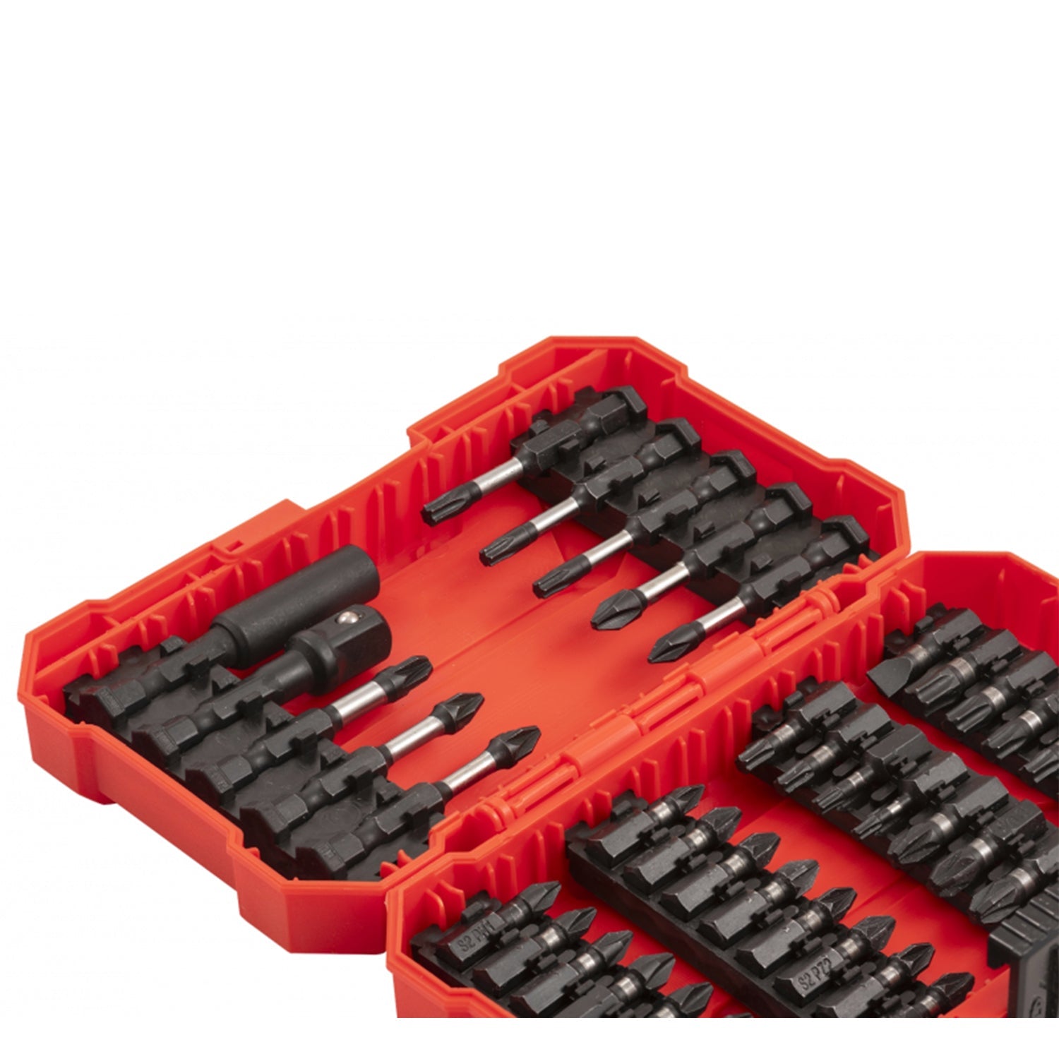 Set bussola a impatto Torx con attacco 1/4", T10-T40, corredo di bussole esagonali con valigetta per chiavi pneumatiche, elettriche e dinamometriche, 42 pezzi