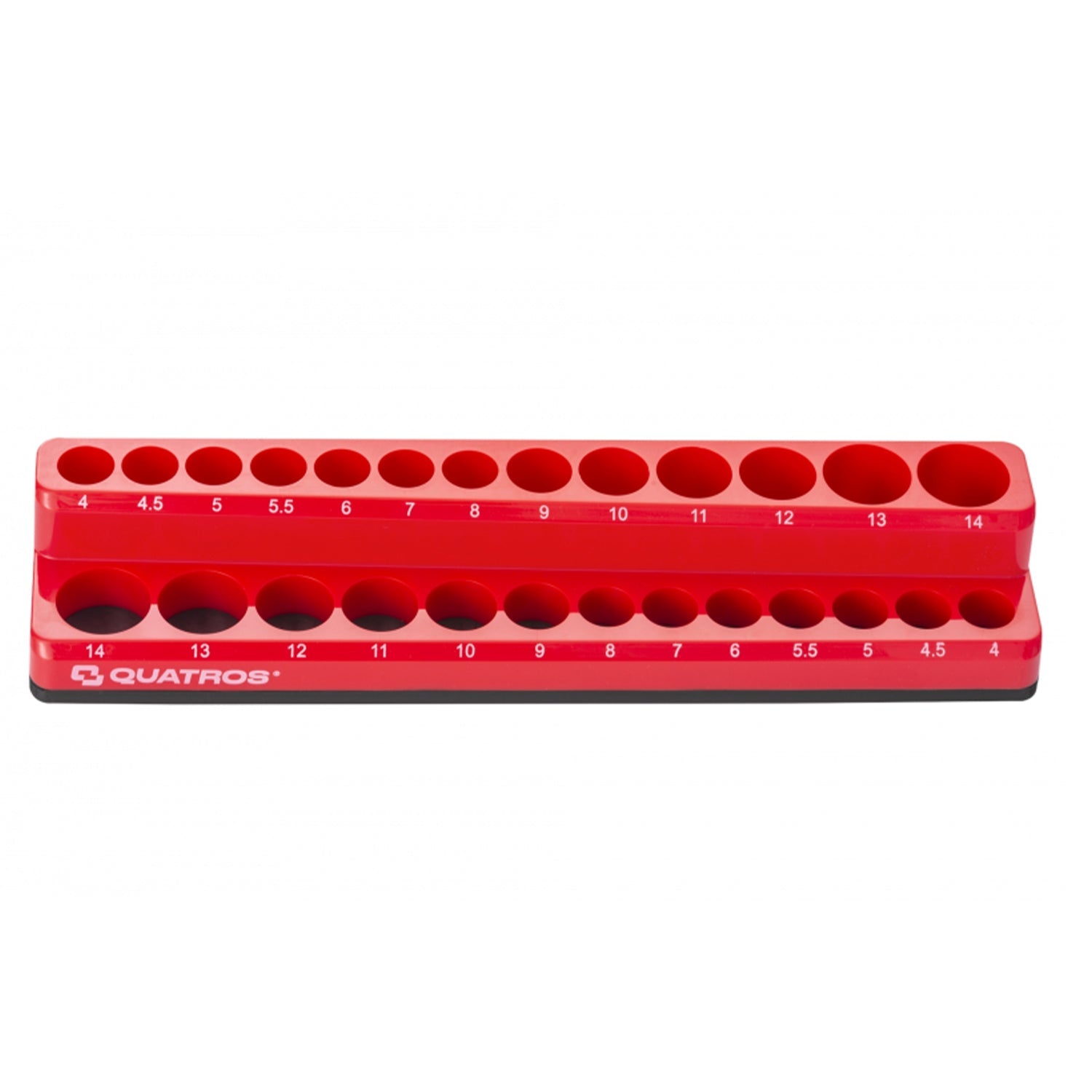 Supporto porta per chiavi a bussola 1/4 pollice, magnetico organizer per chiavi a bussola, supporto per binario, per miglior organizer per attrezzi in garage, supporto presa salvaspazio organizer vassoio scaffale rack binario