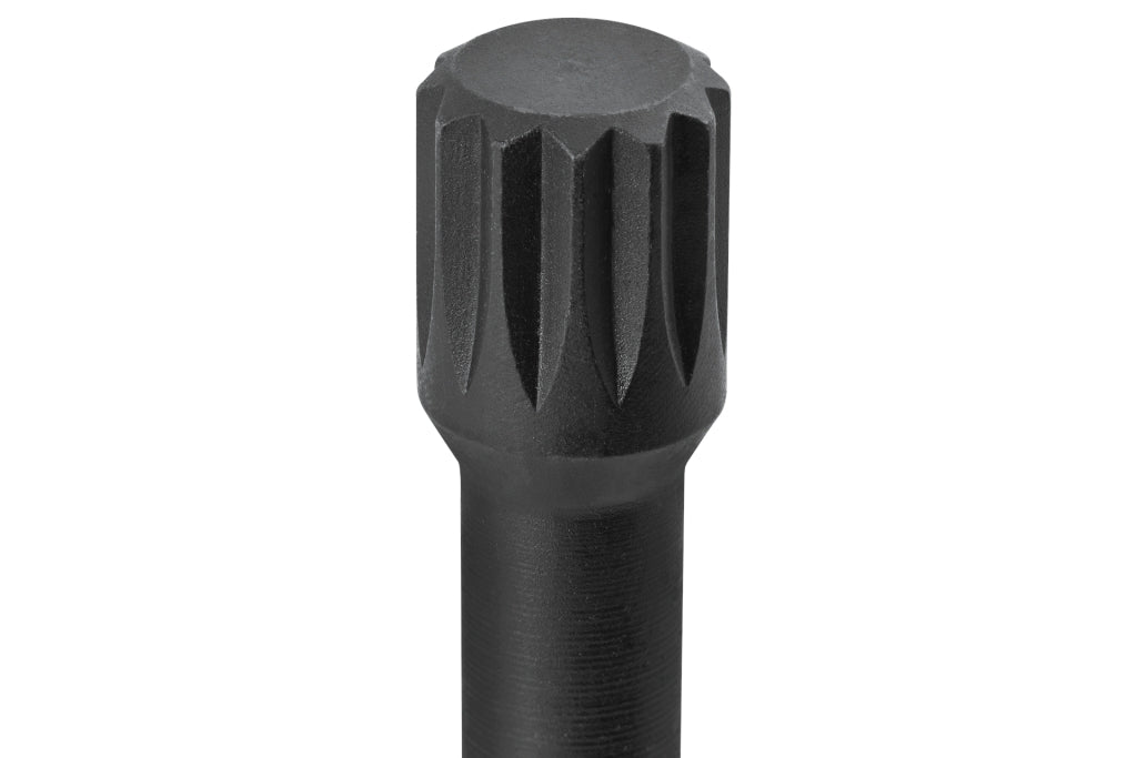 Set di 2 chiavi a bussola per punte a percussione da 1/2", M12, Cr-Mo, con inserti per bussole a impatto Spline, per cuscinetti ruota VAG, Quatros