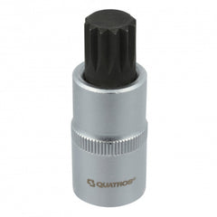 Bussola con inserto dentato spline XZN 15 mm, attacco 1/2