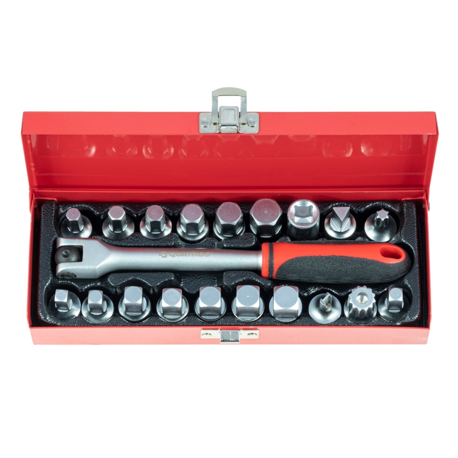 Set chiavi bussole da 3/8" pollice, set olio tappo di scarico noci 20 pezzi, set di chiavi a bussola per coppa dell'olio, attrezzi per auto e autocarri officina
