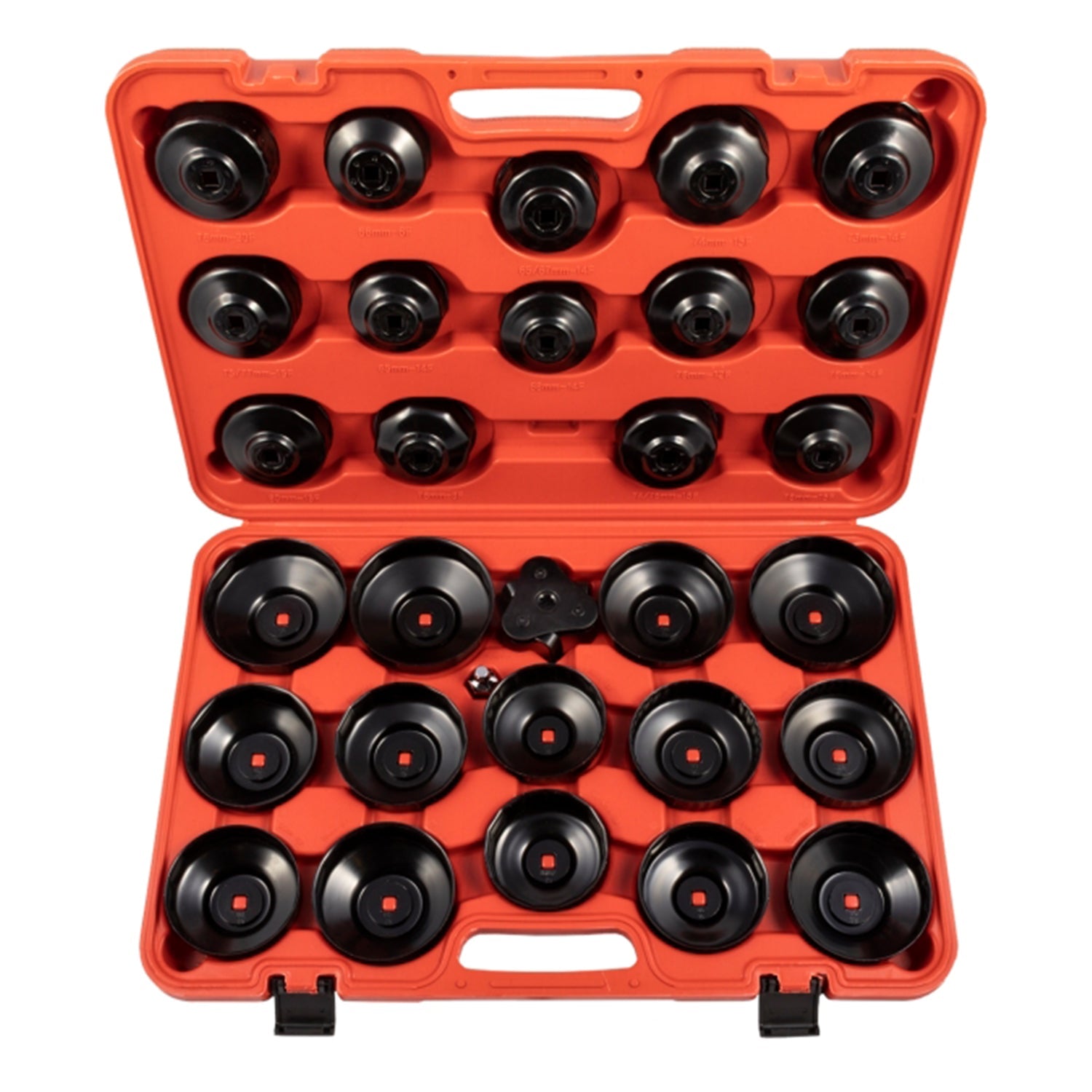 Set chiavi a tazza per filtro olio, chiave a ragno 30 pezzi, chiavi coppe smontare filtri auto